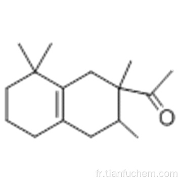 1- (2,3,8,8-tétraméthyl-1,2,3,4,5,6,7,8-octahydronaphtalén-2-yl) éthanone CAS 54464-57-2